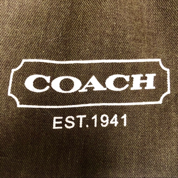 Cream and Tan Coach Satchel Bag - Picture 7 of 7